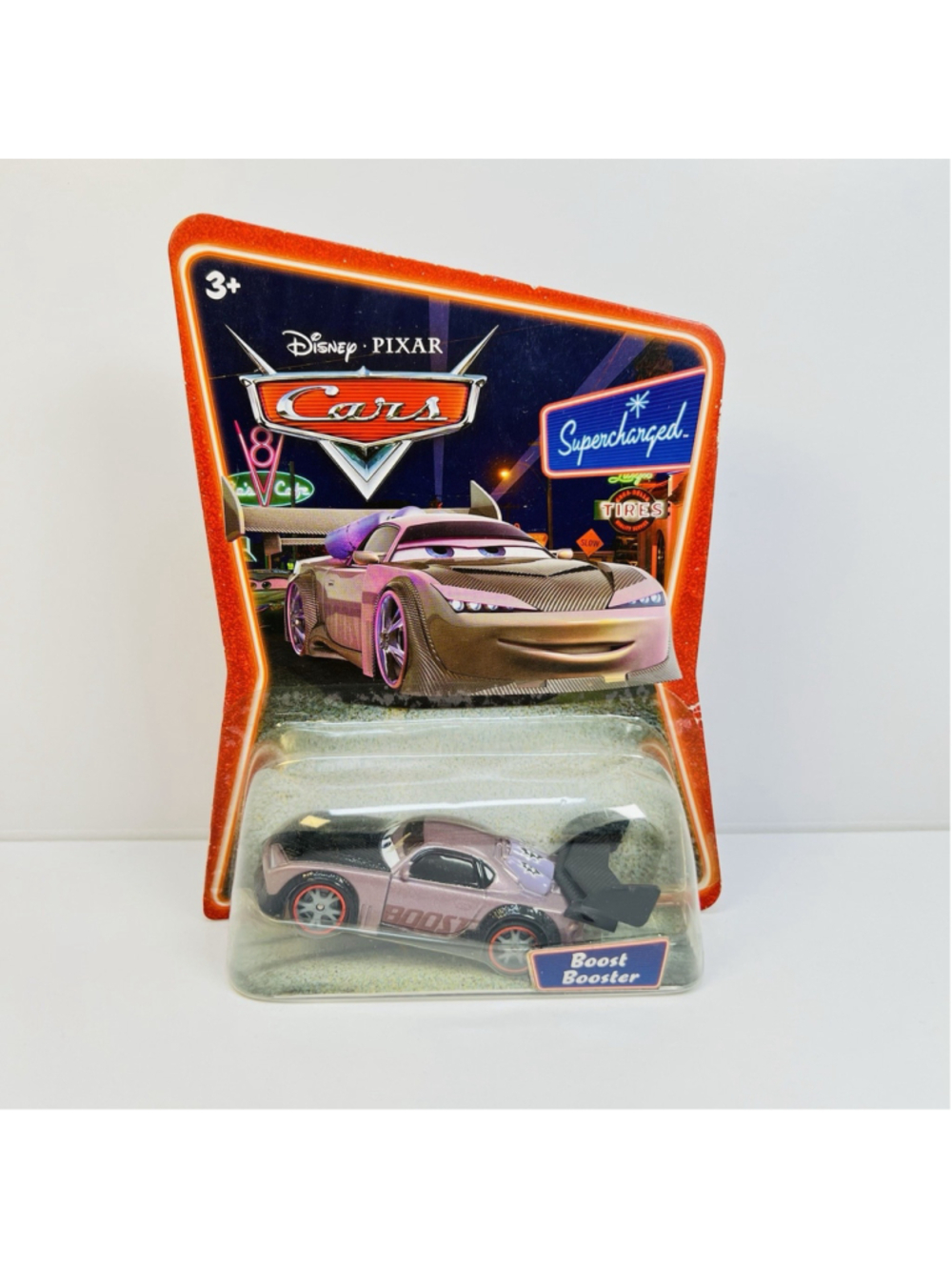 New Sealed Disney Pixar Cars Diecast Toy 1:55 BOOST Supercharged Series Purple